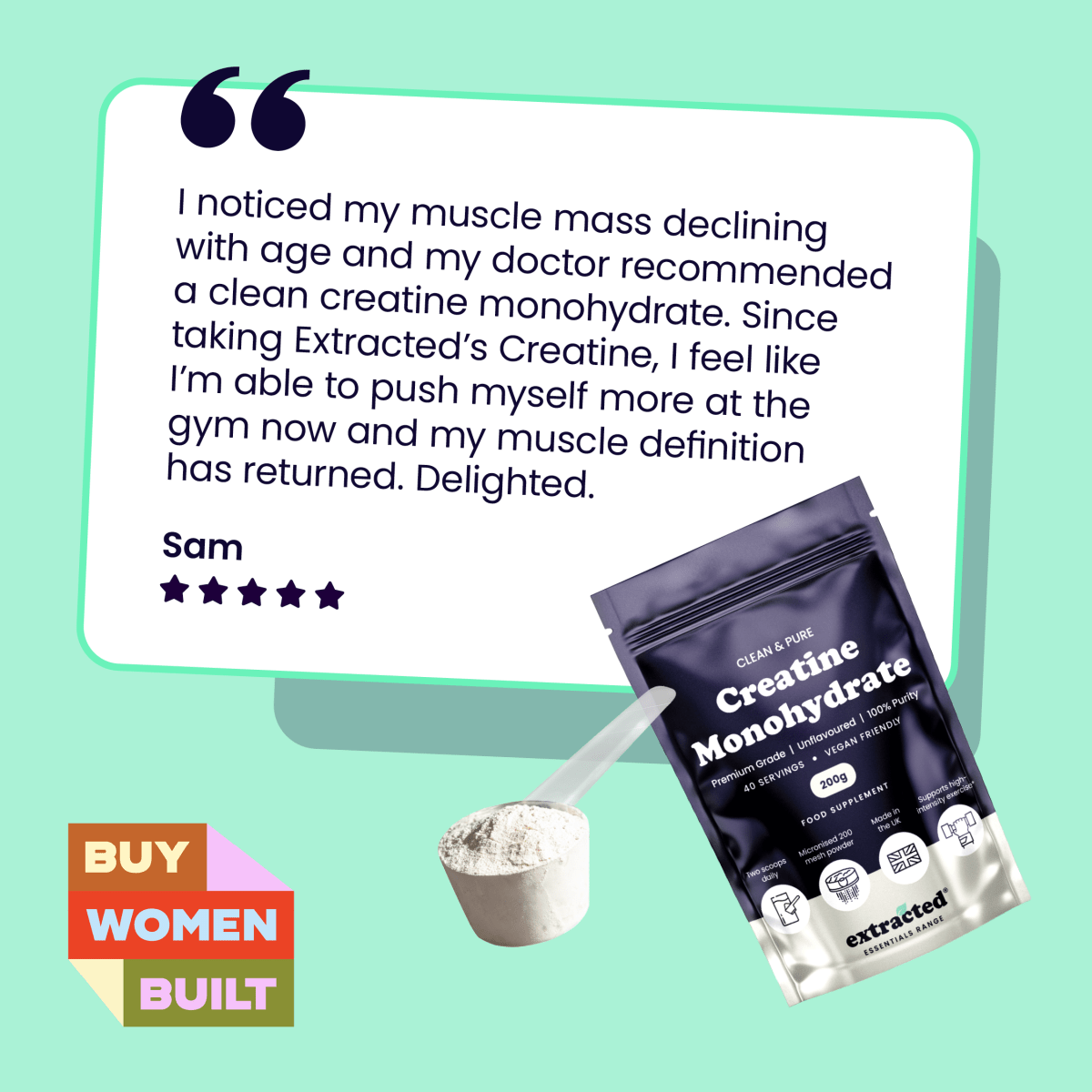 Creatine Monohydrate - Extracted®