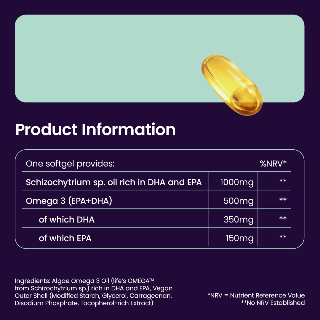 Vegan DHA Omega 3 - Extracted®